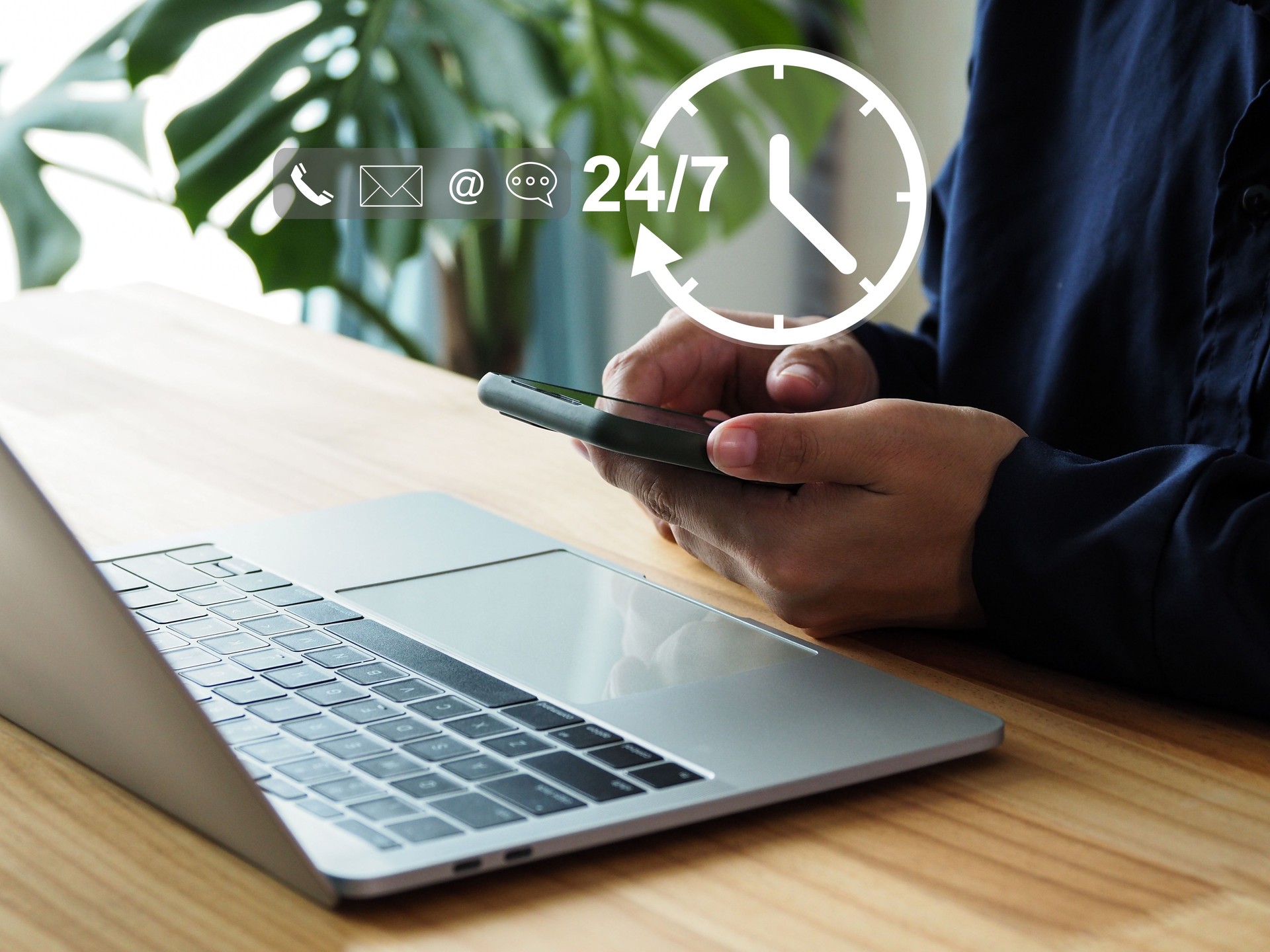 Assistance from care agencies or services 24/7 service